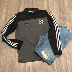 Long sleeve adidas tee